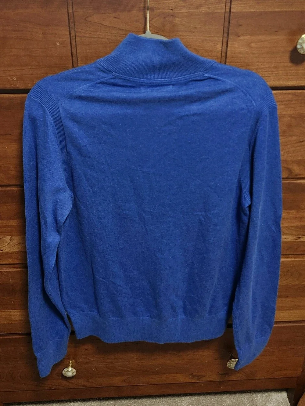 Banana Republic Mens Henley Cotton-Cashmere Pullover Sweater Size‎ M Mock Neck